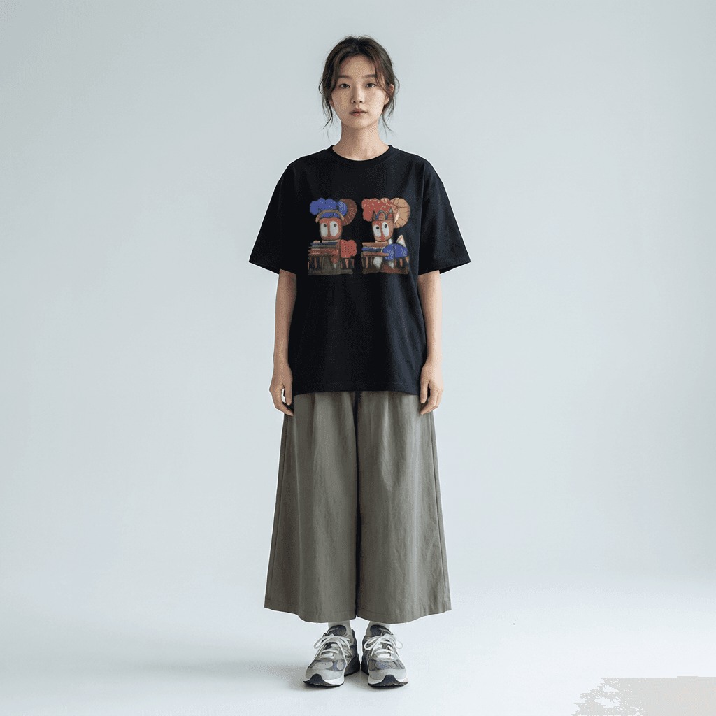 ROMERO-8 TSHIRT black